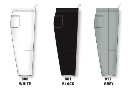 Athletic Knit Economy Pull-On Baseball Pant with Elastic Bottom (BA1371)